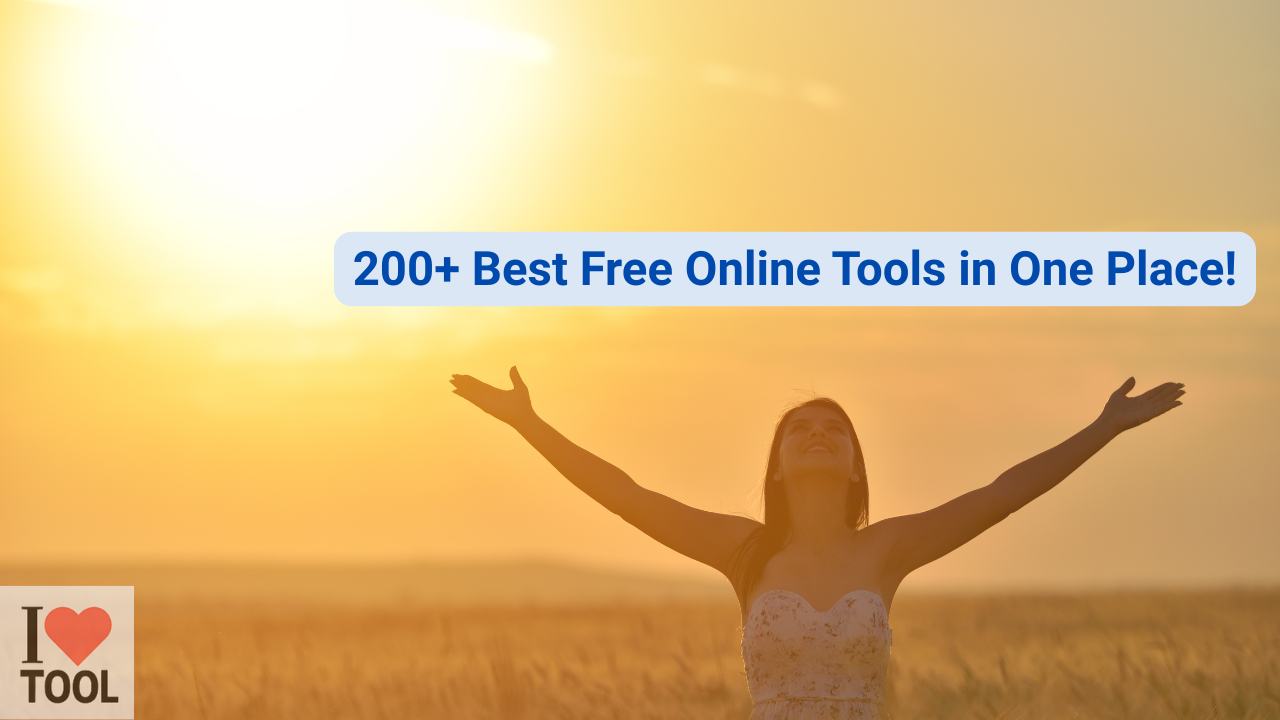 200+ Best Free Online Tools